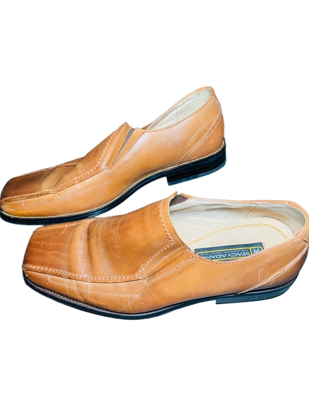 Stacy Adams Connelly‎ Bike Toe Loafer size 9.5